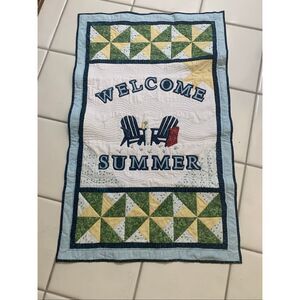 Quilt Wall Hanging #summer #handmade quilt